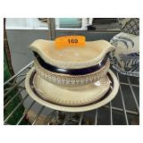 AMBASSADOR WARE ENGLISH GRAVY BOAT AMBASSADOR WARE ENGLISH GRAVY BOAT