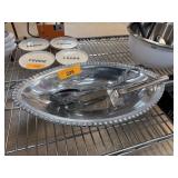 LARGE SERVING BOWL W UTENSILS LARGE SERVING BOWL W UTENSILS