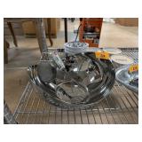 LIPPER METAL SERVING BOWL / UTENSILS LIPPER METAL SERVING BOWL / UTENSILS