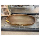 HANDLED JAMESON OVAL TRAY HANDLED JAMESON OVAL TRAY