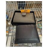 2PC WALLETS MALE / FEMALE BOTH NEW KARLA HANSON+ 2PC WALLETS MALE / FEMALE BOTH NEW KARLA HANSON+