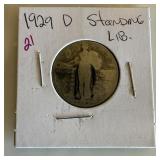 1929-D STANDING LIBERTY SILVER QUARTER