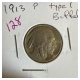 1913 TYPE I BUFFALO NICKEL