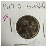 1917-D BUFFALO NICKEL