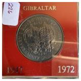 1972 25 GIBRLTAR NEW PENCE
