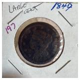 1849 LARGE CENT