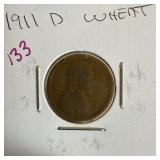 1911-D WHEAT PENNY CENT