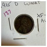 1915-D WHEAT PENNY CENT