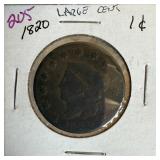 1820 LARGE CENT