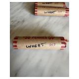 ROLL OF MIXED DATE WHEAT PENNIES CENTS
