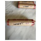 ROLL OF MIXED DATE WHEAT PENNIES CENTS
