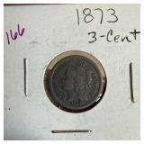 1873 3 CENT NICKEL