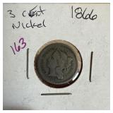 1866 3 CENT NICKEL