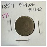 1957 FLYING EAGLE CENT