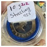 1982 STERLING SILVER 2 POUND PROOF