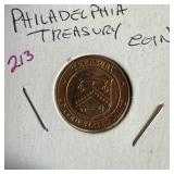 PHILADELPHIA TREASURY COIN / TOKEN