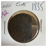 1835 LARGE CENT