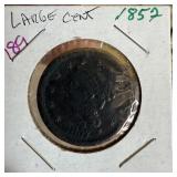 1857 LARGE CENT