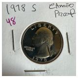 1978-S CAMEO PROOF QUARTER