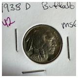 1938-D BUFFALO NICKEL