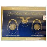 1916 MERCURY & BARBER SILVER DIMES
