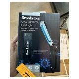 NEW BROOKSTONE UVC SANITIZER FLIP LIGHT