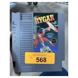 VTG NINTENDO NES VIDEO GAME RYGAR
