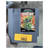 VTG NINTENDO NES VIDEO GAME TMNT II ARCADE GAME