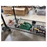 LOT OF MISC / BATTERY CHARGER / YARD TRIMMERS