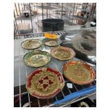 6PC ITALIAN FIRENZE MID CENTURY COASTERS