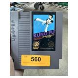 VTG NINTENDO NES VIDEO GAME KUNG FU