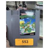 VTG NINTENDO NES VIDEO GAME TMNT NINJA TURTLES