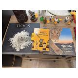 3PC BOOK LOT DOGS / WILDLIFE / WOOD WORKING