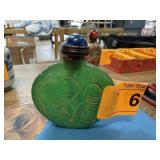 JADE? CHINESE SNUFF OPIUM BOTTLE