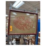 FRAMED CHINESE PAPER CUTTING ART