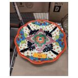 ROUND TALAVERA PLATTER