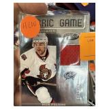 NICK FOLIGNO GAME USED JERSEY HOCKEY CARD