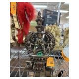 BRONZE BODHISATTVA OF COMPASSION SCULPTURE