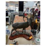LARGE BREEN BUCK STAG SCULPTURE DICK IDOL