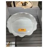 CRATE & BARREL PIE PLATE