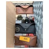 3PC RAY BAN SUNGLASSES CASES & 1 PAIR AS IS