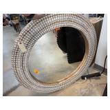 LARGE ROUND WALL MIRROR
