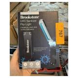NEW BROOKSTONE UVC SANITIZER FLIP LIGHT
