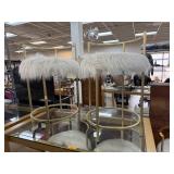 2PC FURRY STOOLS