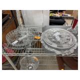 LOT OF GLASS PLATTERS
