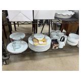 LARGE LOT OF CRATE & BARREL STACCATO DISHES