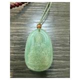 CHINESE JADE? CARVED BUDDHA PENDANT