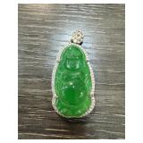CHINESE JADE BUDDHA PENDANT