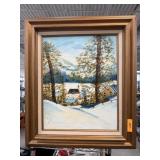 ORIGINAL OIL PAINTING SIGNED JUANITA WEST TOLSEN