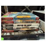 5 PIECE PLAYSTATION 2 PS2 VIDEO GAMES